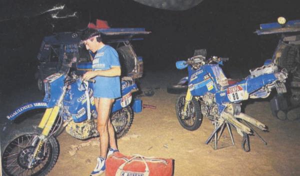 Serge Bacou - Dakar 1985